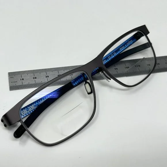 Blac Carbon by Bellinger House Villum Eyeglasses Frame Color StoneFiber 57-15